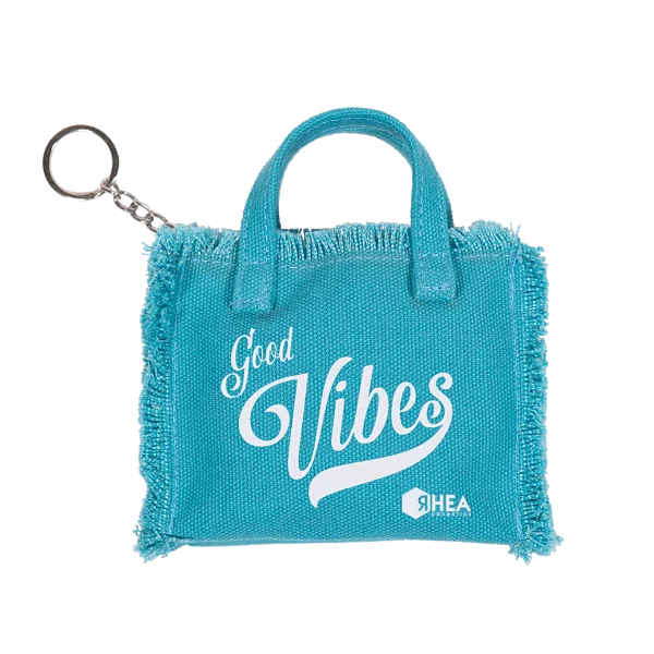Good Vibes Bag Turchese